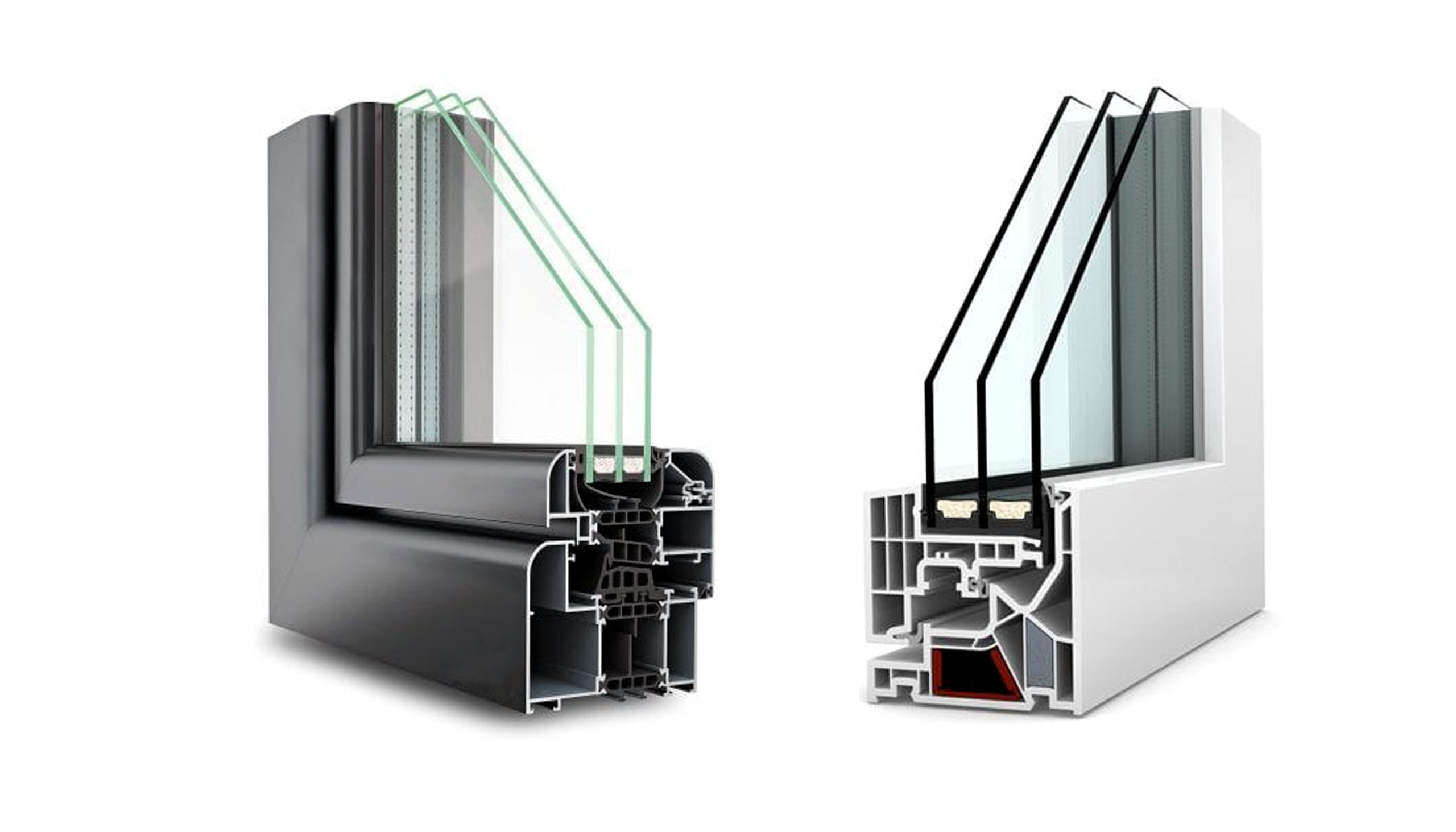 پنجره آلومینیومی و UPVC
